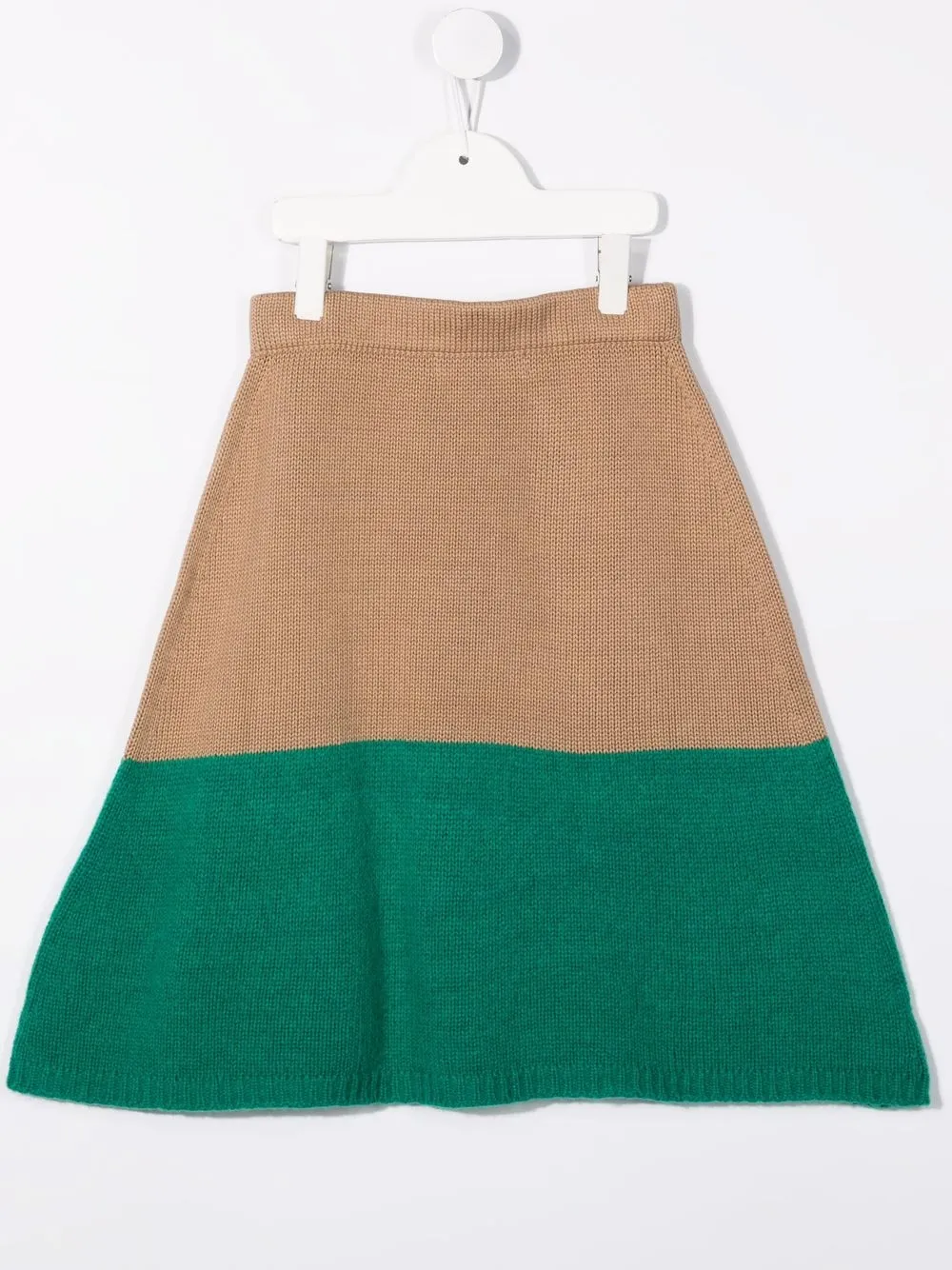 Weekend House Kids. Rok met colourblocking - Beige
