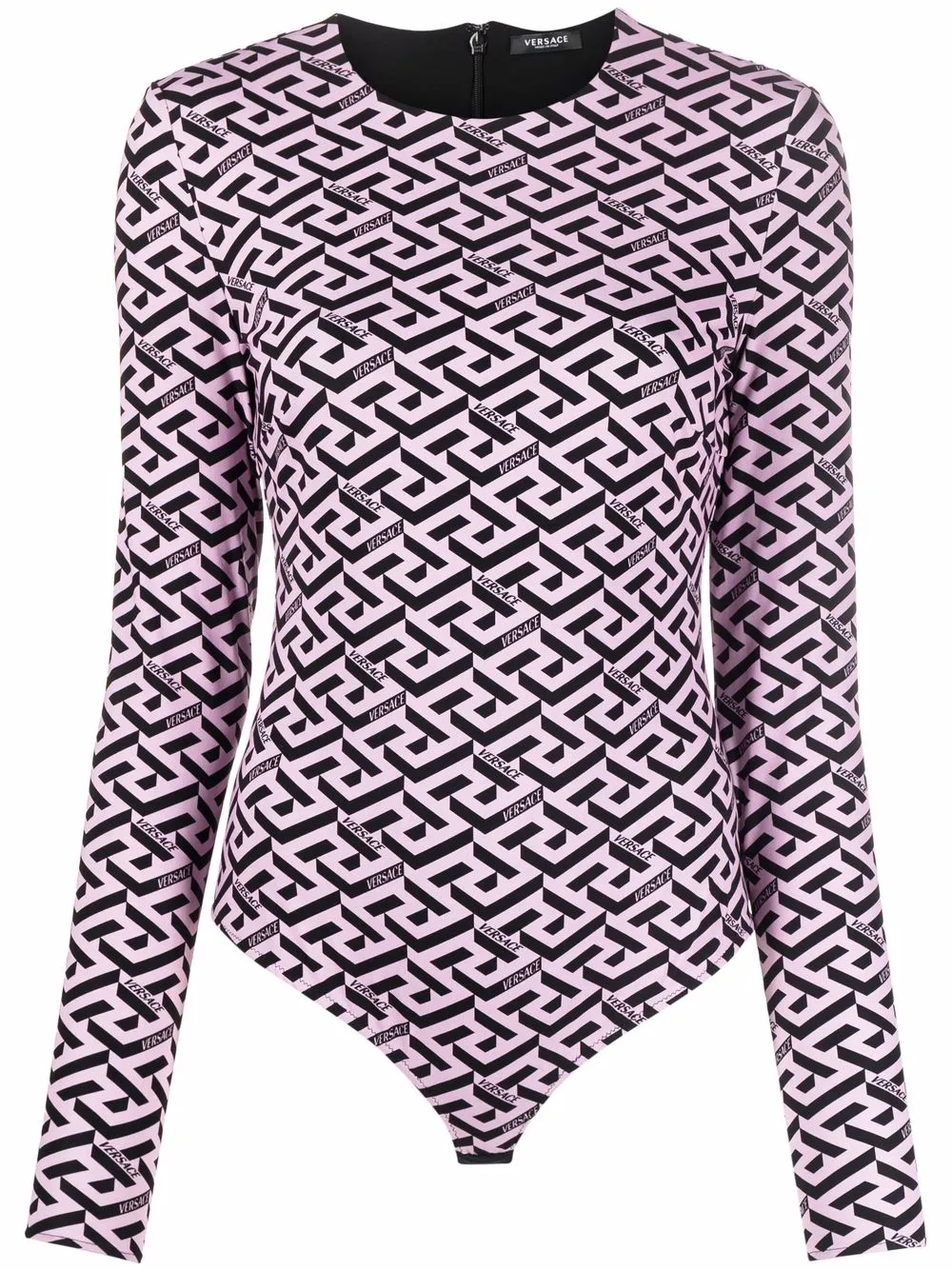 

Versace body con estampado Greca - Rosado