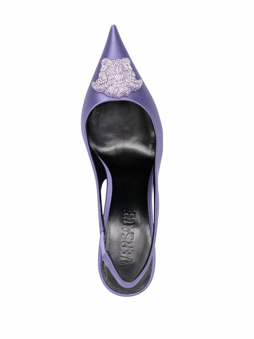 фото Versace туфли la medusa с ремешком на пятке
