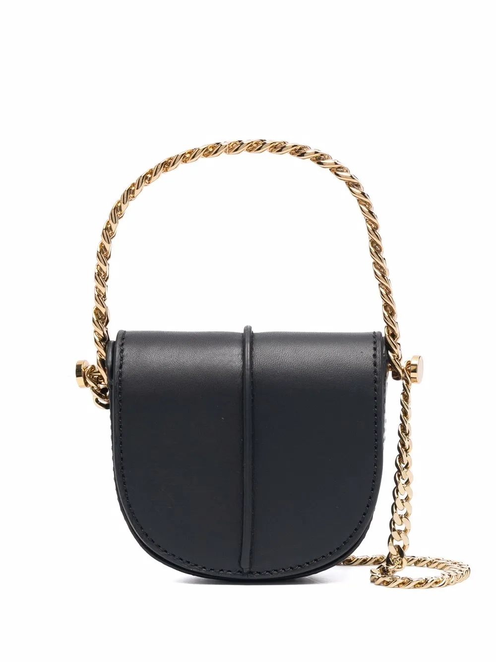 

Kara bolsa mini con detalle de cadena - Negro
