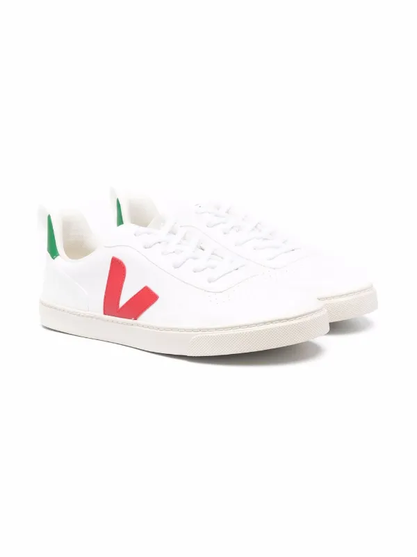 Veja Kids TEEN logo-patch Low Top Sneakers - Farfetch