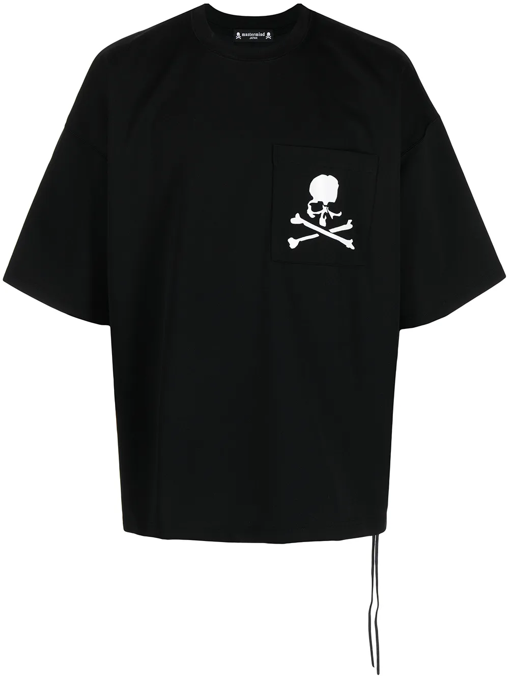 

Mastermind Japan skull-print oversized T-shirt - Black