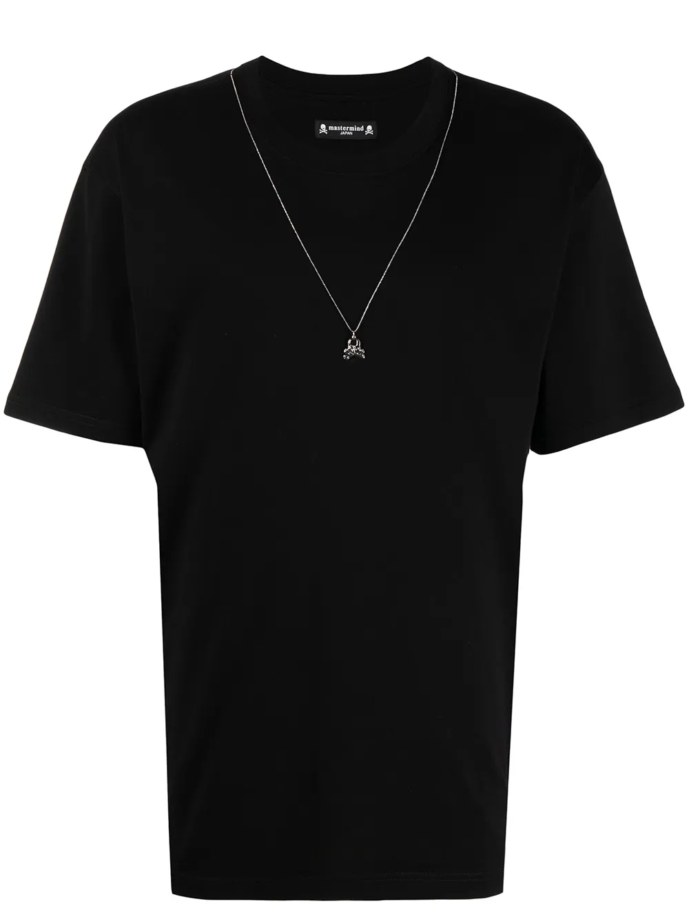 

Mastermind Japan playera con detalle de collar - Negro