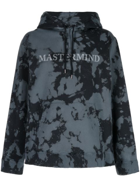 Mastermind World logo-print pullover hoodie