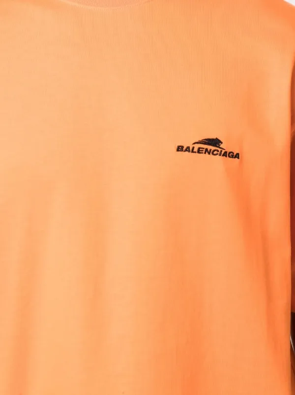 orange balenciaga shirt