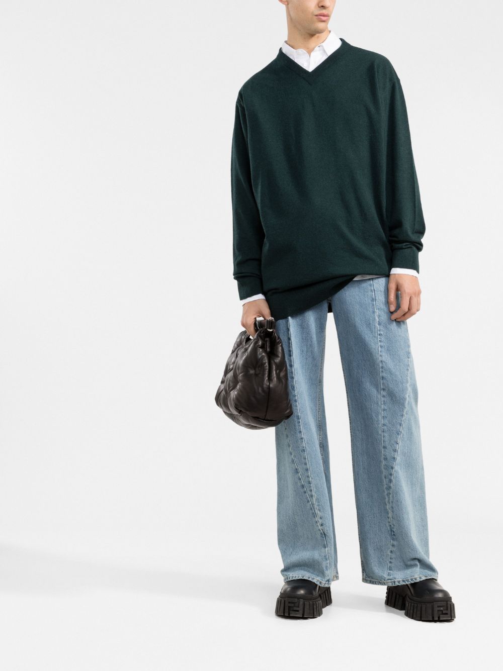 Balenciaga V-neck cashmere jumper Men