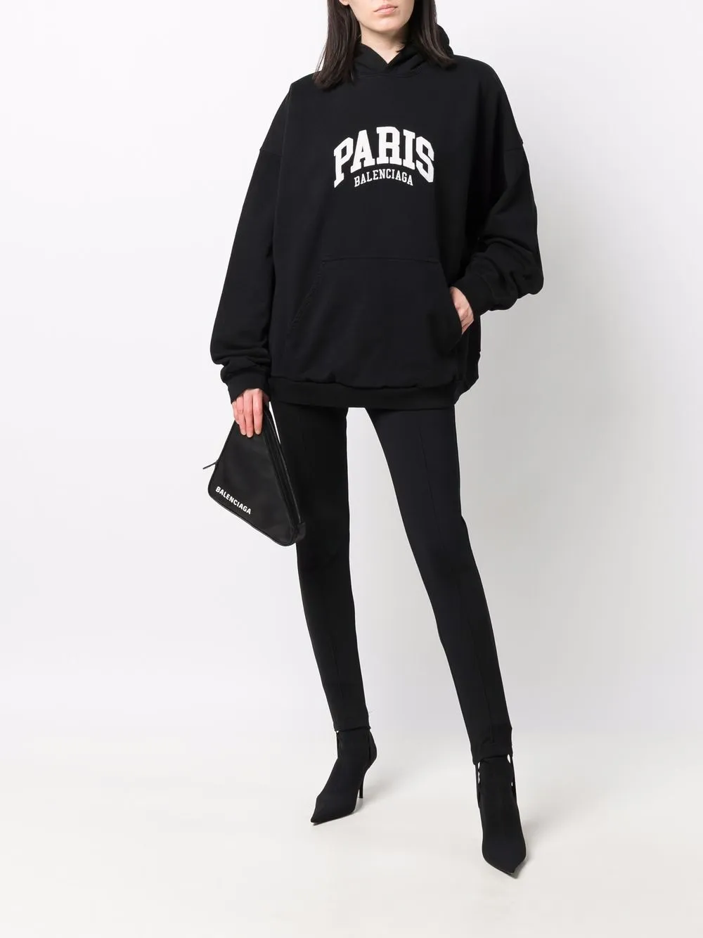 【手頃価格】バレンシアガ　Paris パーカー トップス