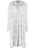 Balenciaga oversized scarf dress - White