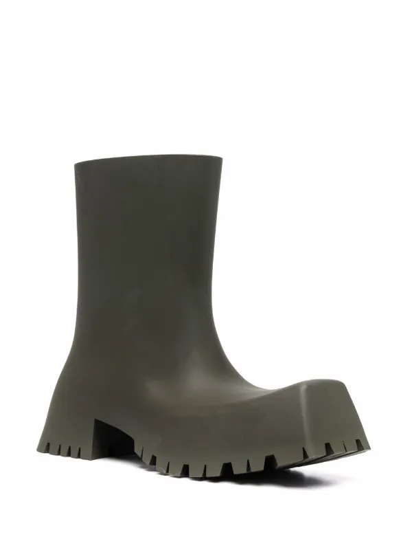 Balenciaga Trooper Rubber Boots - Farfetch