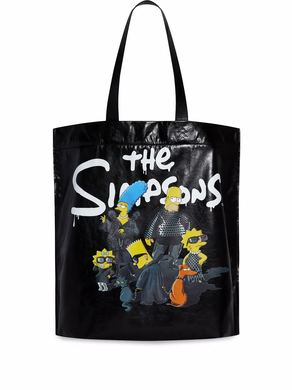 фото Balenciaga сумка-тоут m shopper из коллаборации с the simpsons