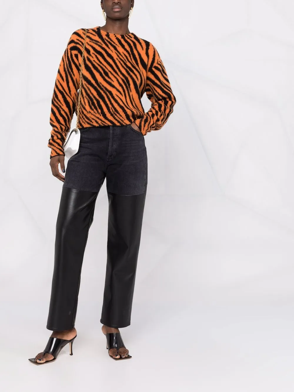 Year Of The Tiger cropped jumper