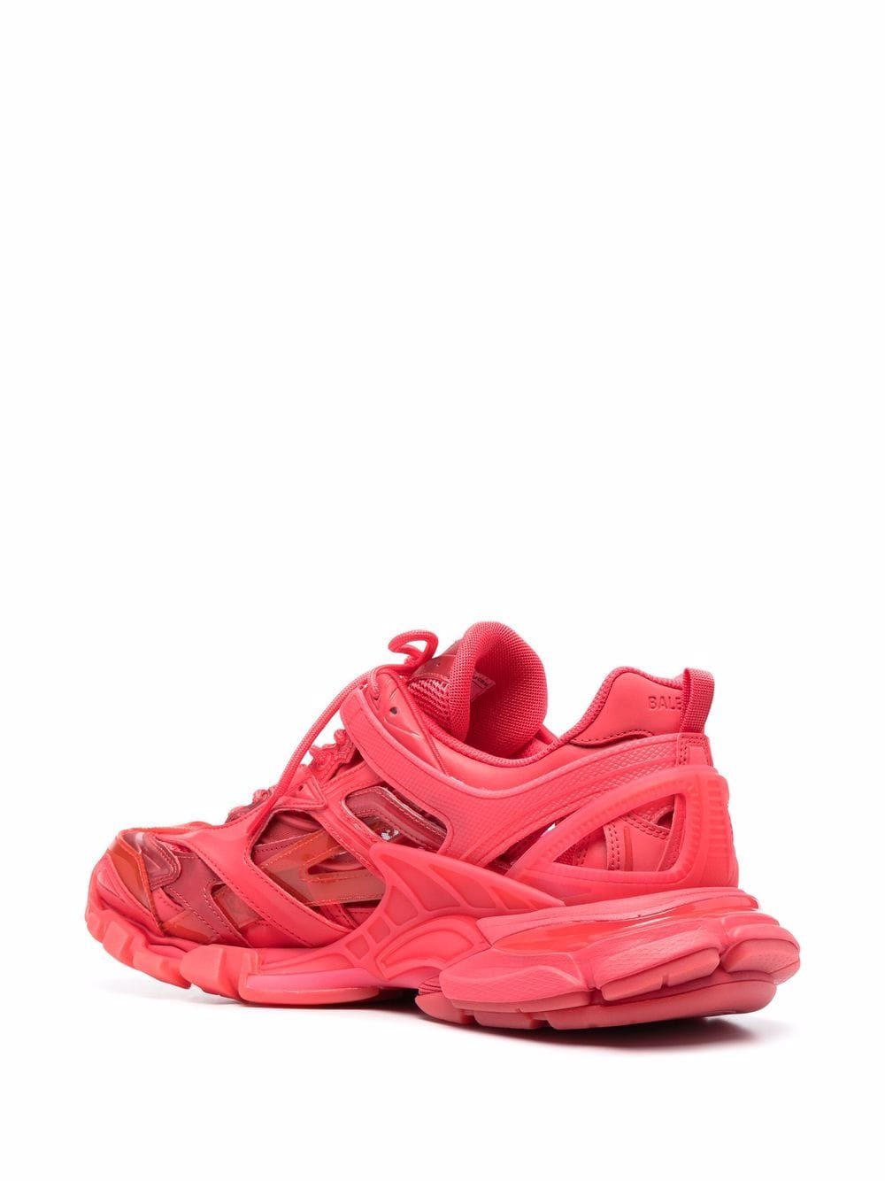 Shop Balenciaga Track 2 Clear-sole Sneakers In Rot