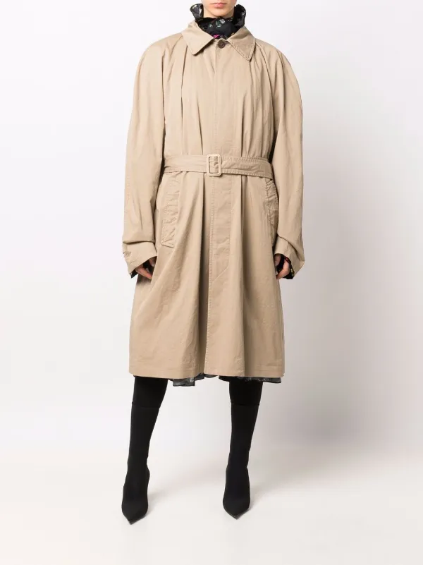 Balenciaga trench hot sale