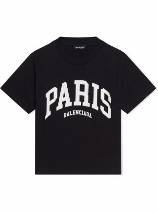 Balenciaga Kids バレンシアガ・キッズ Paris Tシャツ - FARFETCH