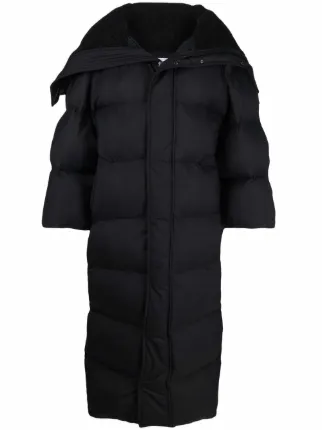 Balenciaga Hooded Long Puffer Coat Farfetch