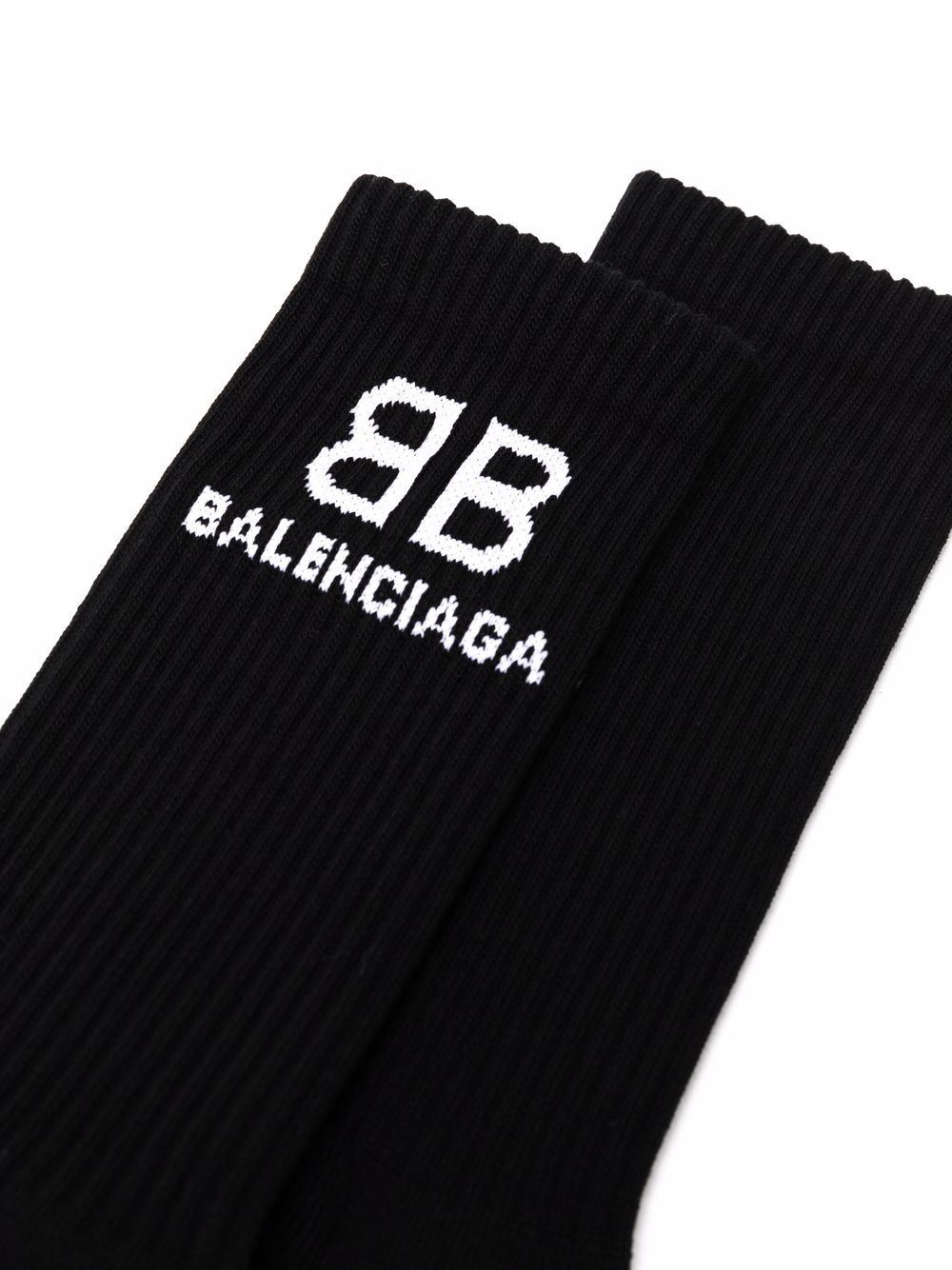 фото Balenciaga носки с логотипом bb
