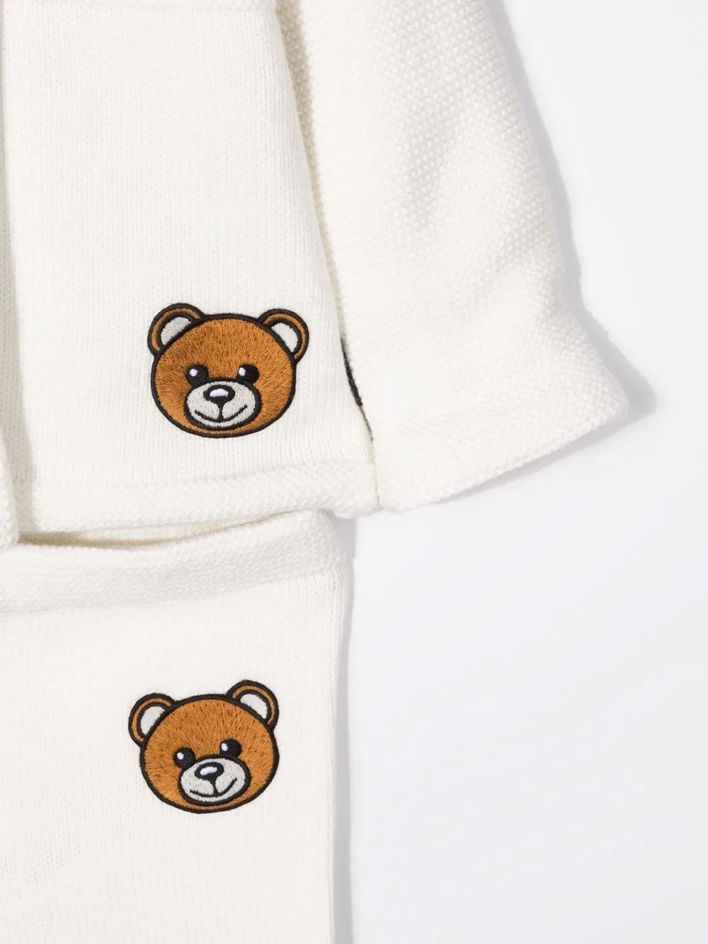 фото Moschino kids спортивный костюм с вышивкой teddy bear