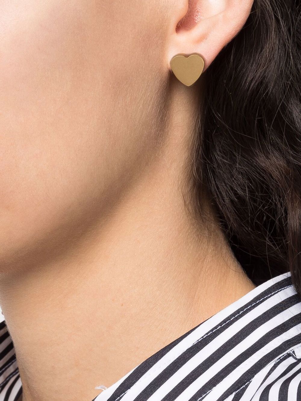Balenciaga Hartvormige oorbellen - Goud