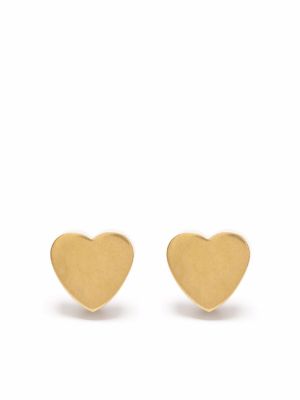 balenciaga heart earrings