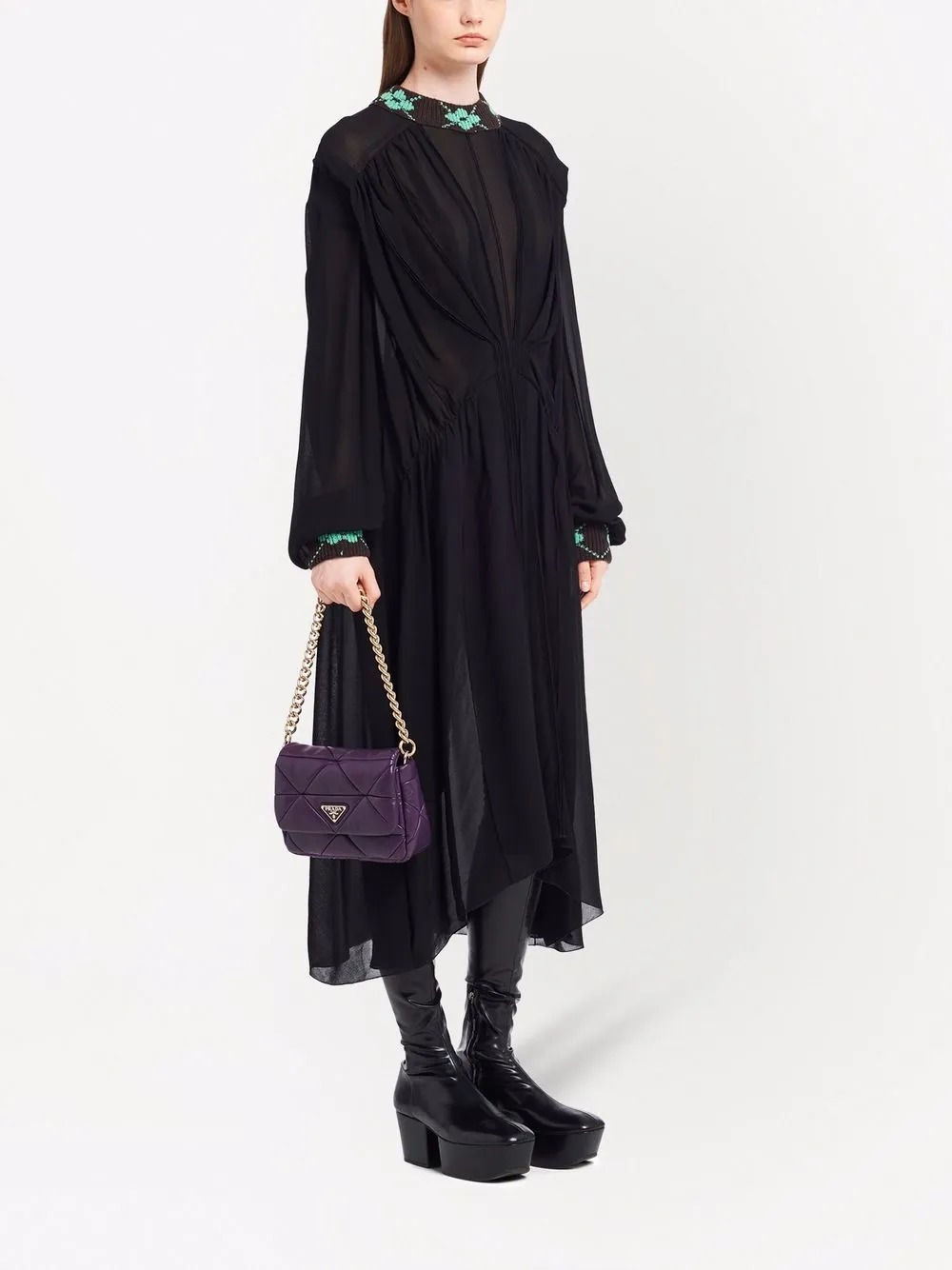 SYSTEM 补丁设计单肩包