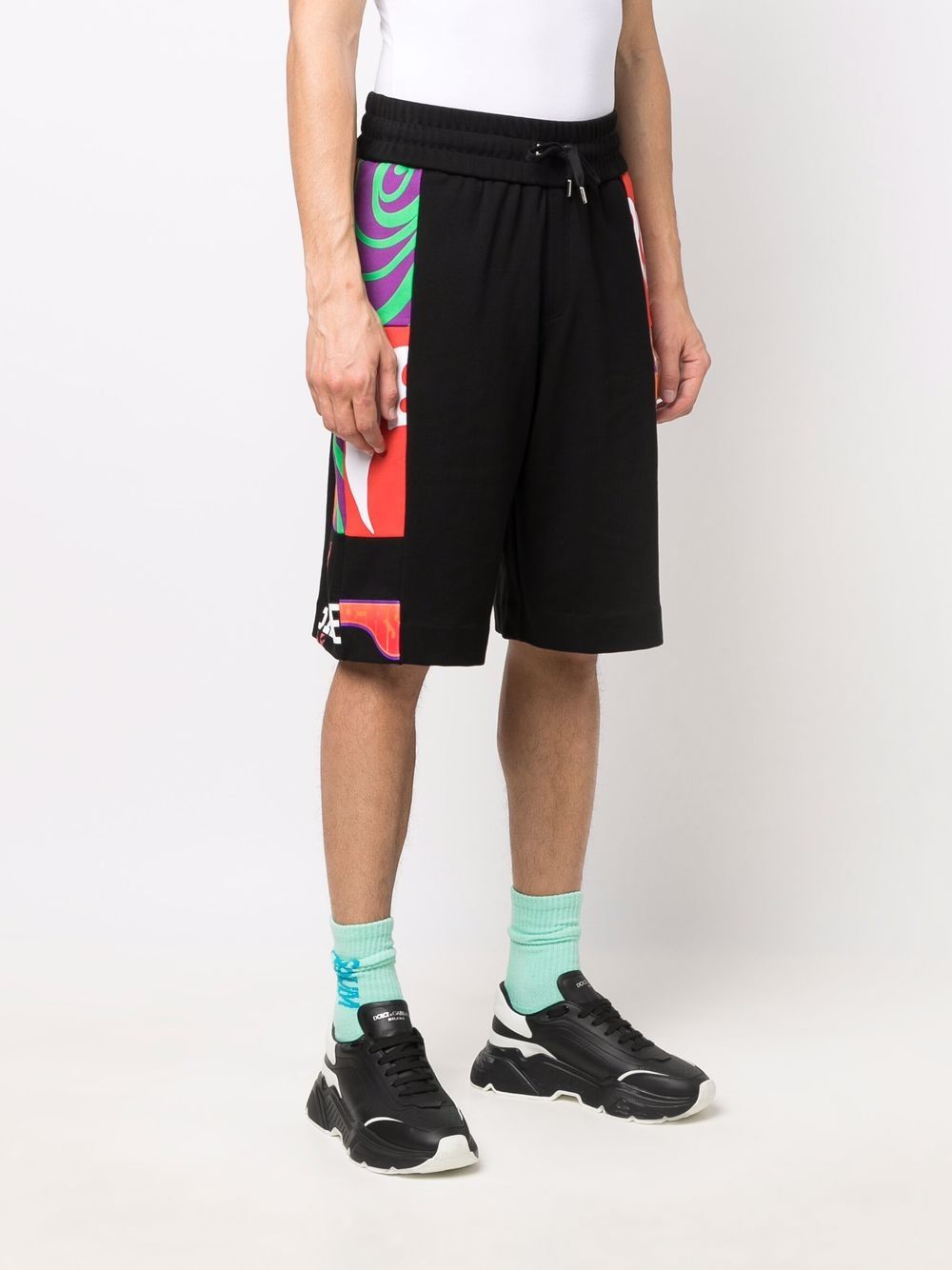 Nike abstract-pattern Print Track Shorts - Farfetch