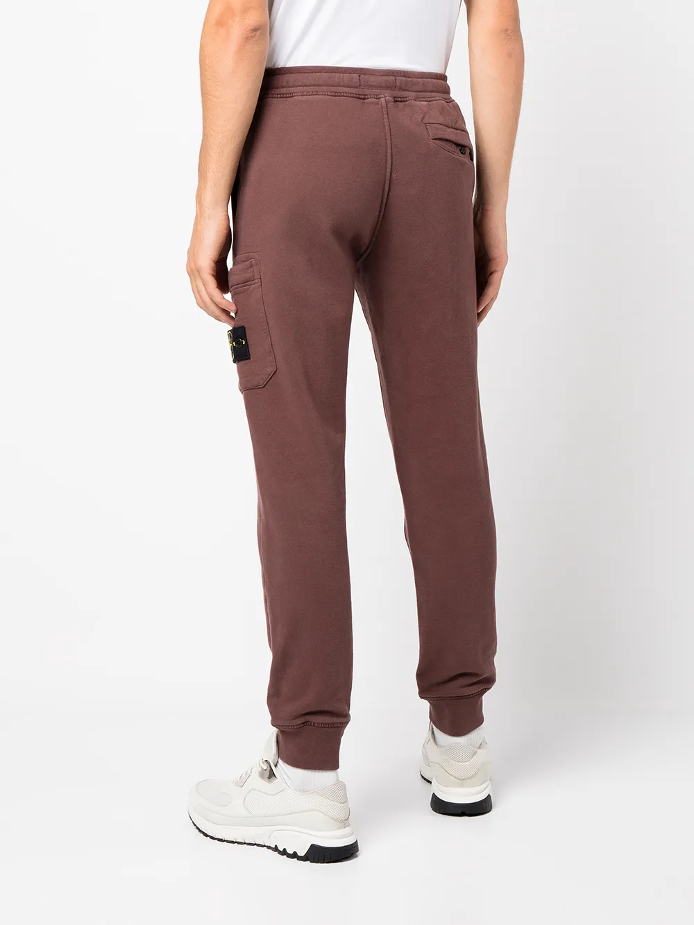 фото Stone island спортивные брюки с нашивкой compass