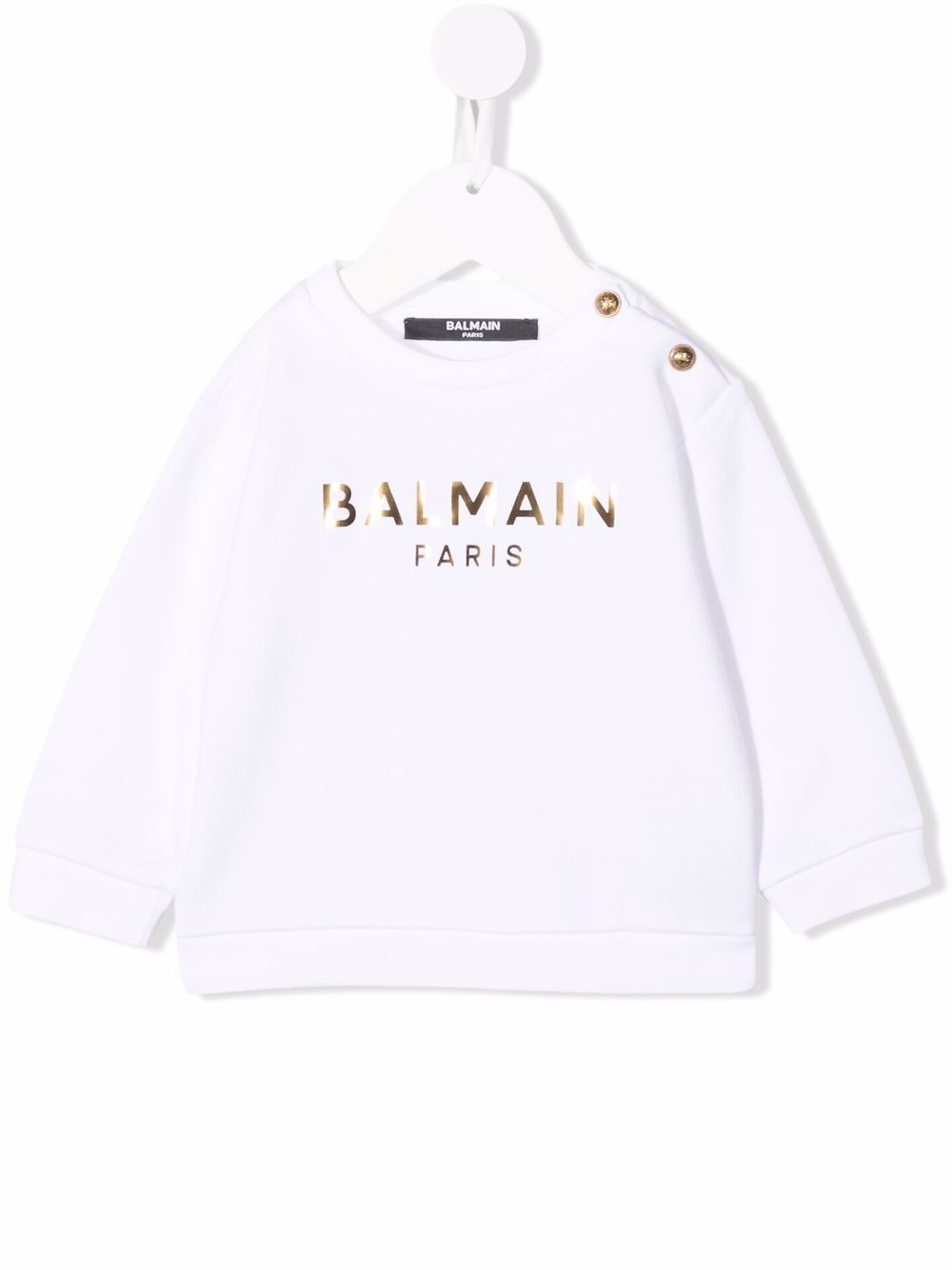 фото Balmain kids толстовка с логотипом