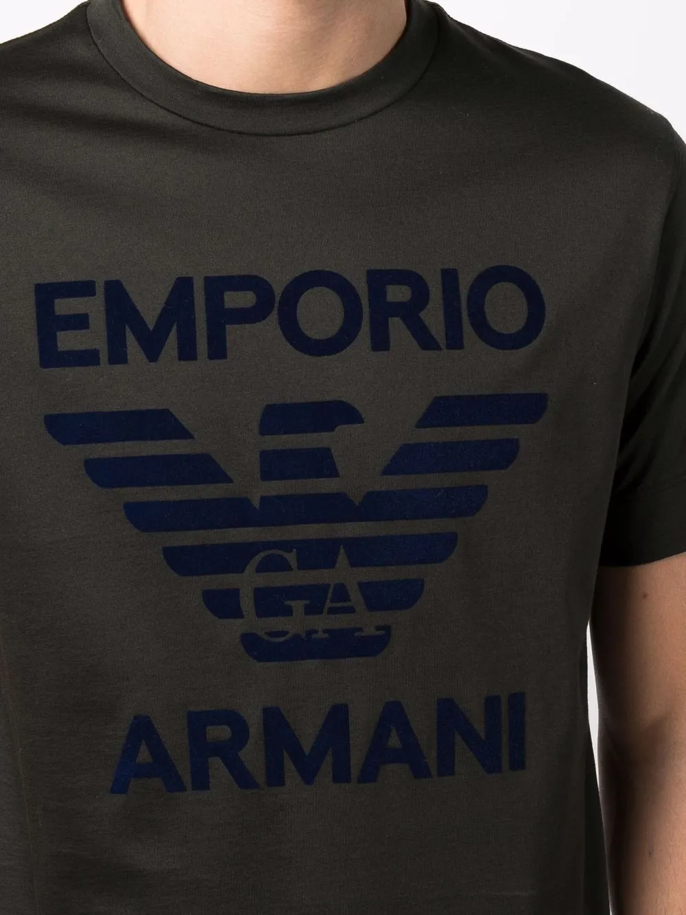 фото Emporio armani футболка с логотипом ea