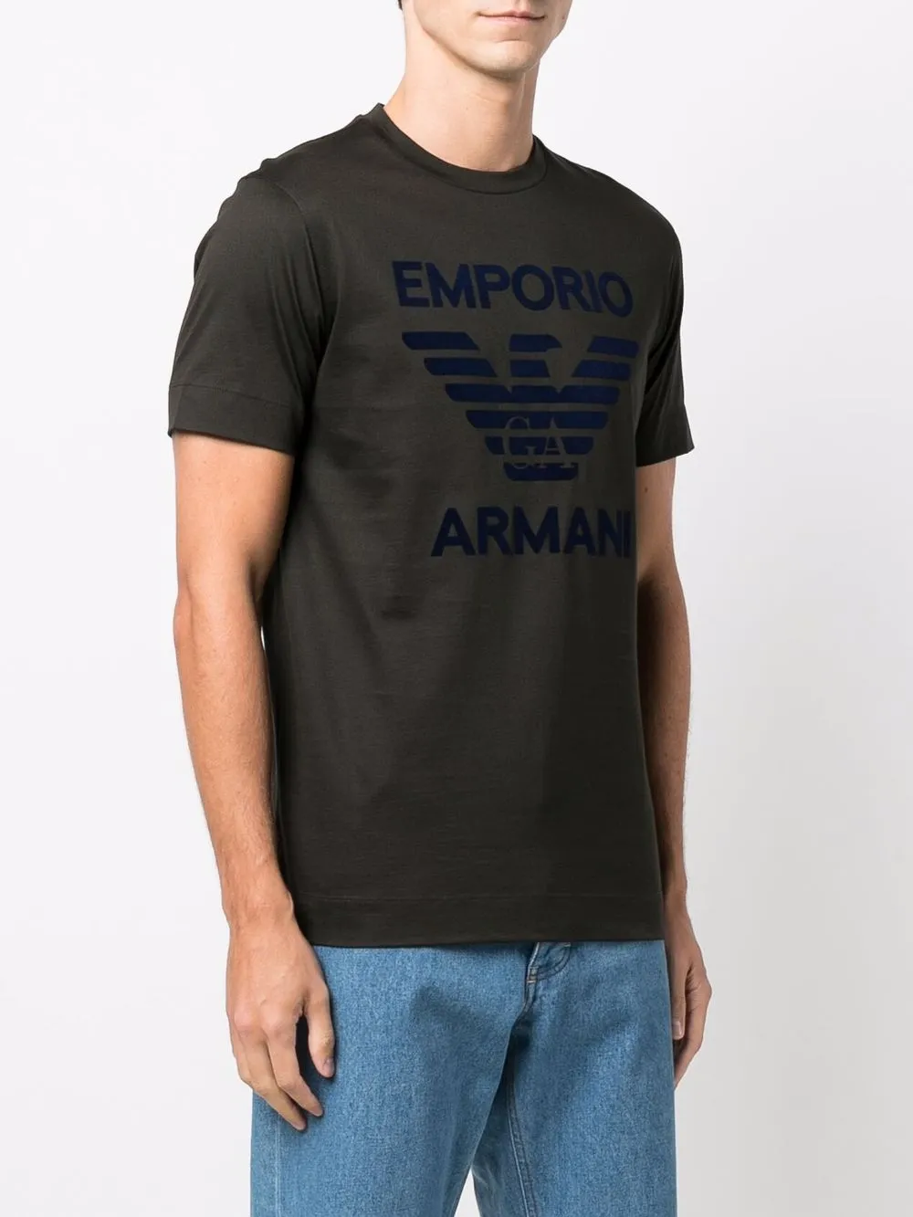 фото Emporio armani футболка с логотипом ea