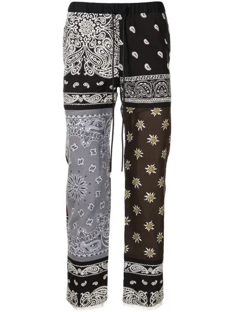 Children Of The Discordance paisley drawstring trousers 