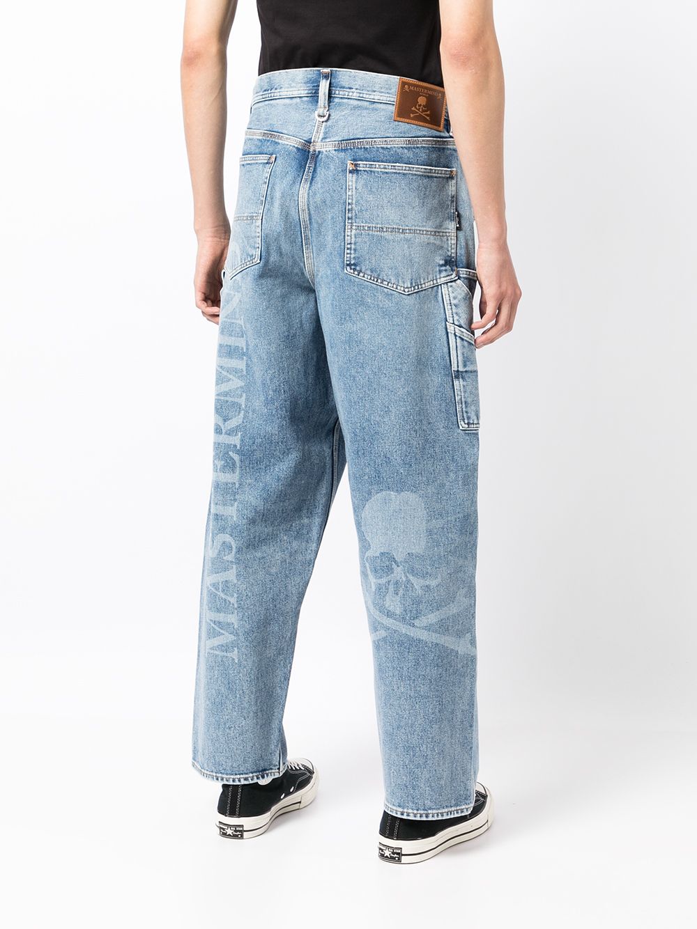 фото Mastermind world прямые джинсы с завышенной талией