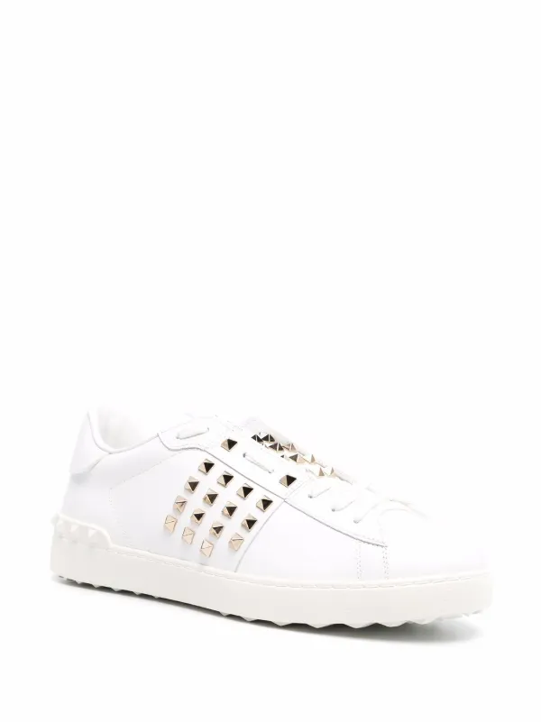black and white valentino shoes