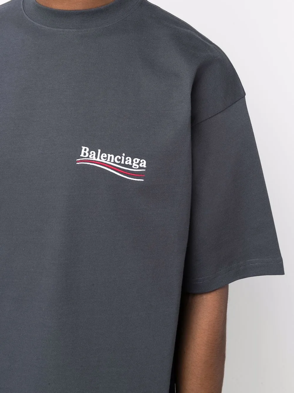 Balenciaga バレンシアガ Political Campaign ロゴ Tシャツ - Farfetch