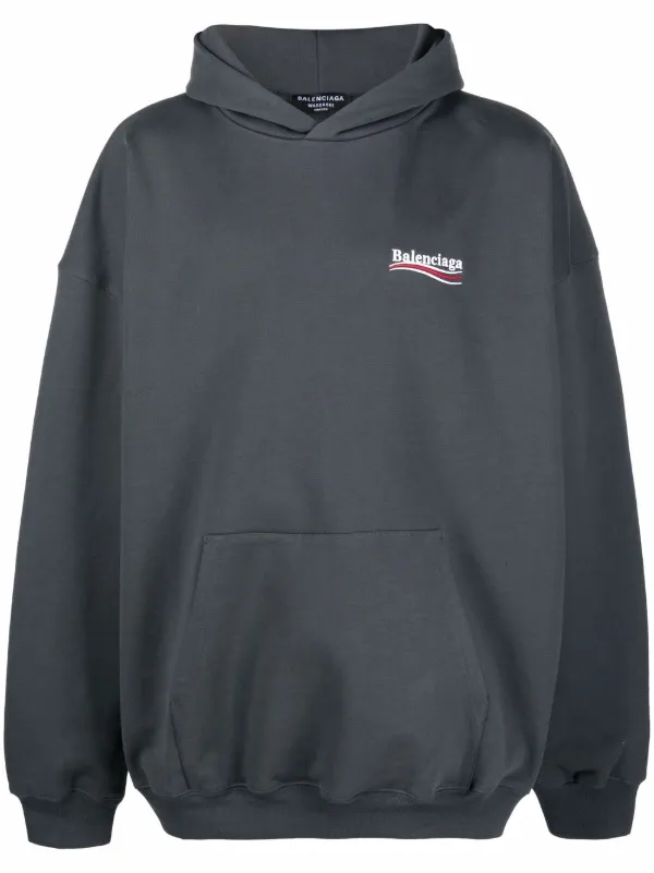 Balenciaga store hoodie gray