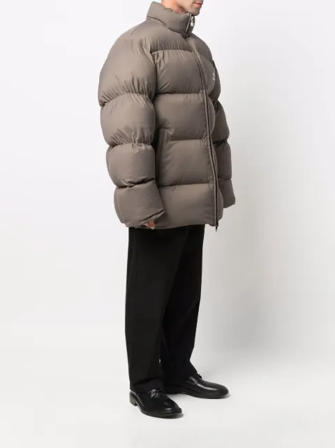 balenciaga padded lining parka