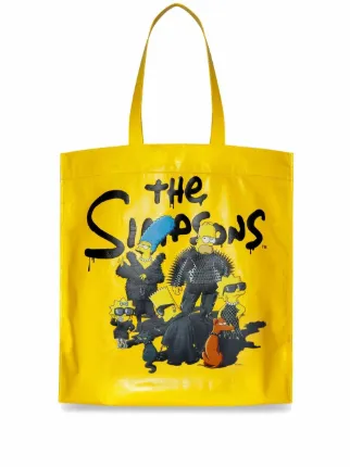 Balenciaga バレンシアガ x The Simpsons M Shopper トートバッグ 