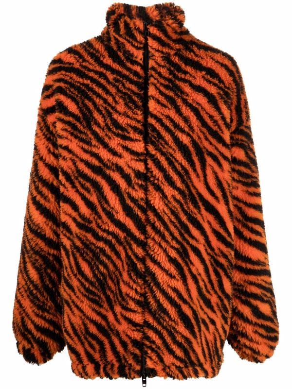 Shop Balenciaga Year Of The Tiger zip-up jacket with Express 