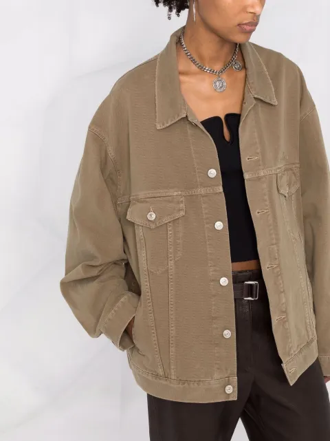 Tiger Oversized Denim Jacket - Farfetch