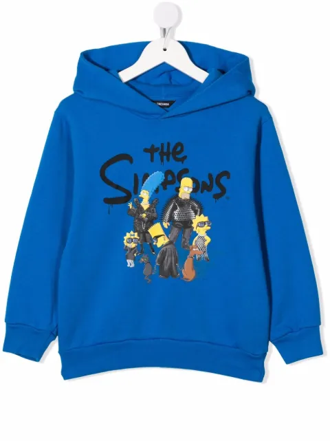 Balenciaga Kids The Simpsons-print cotton hoodie