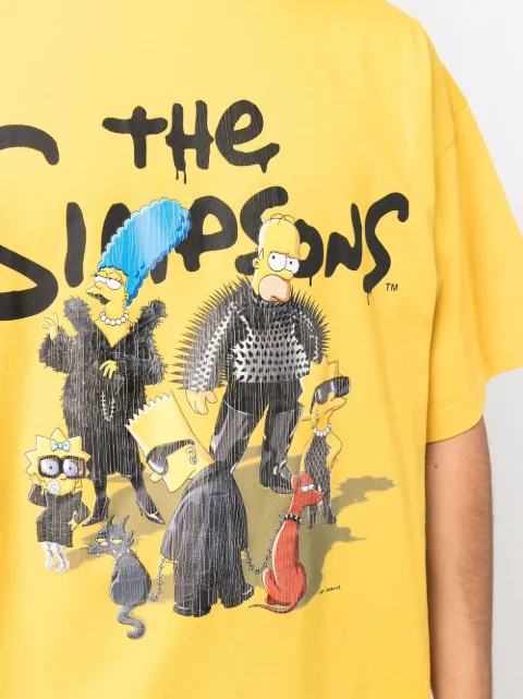 balenciaga simpsons t shirt