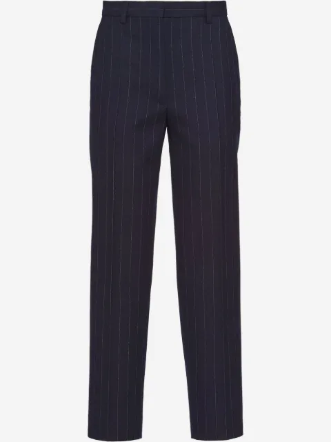 Prada pinstripe-pattern tailored trousers