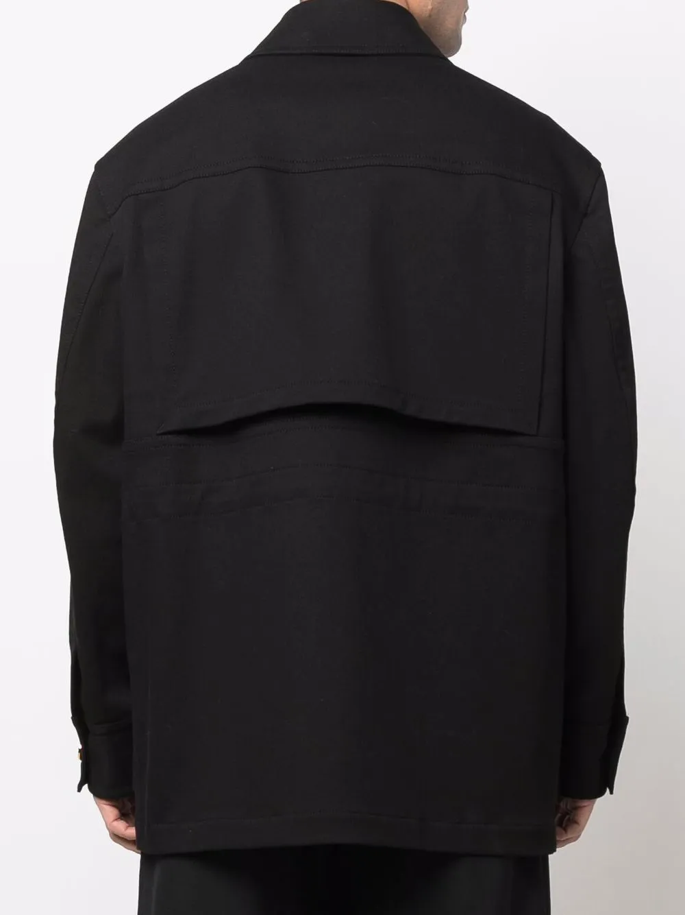 фото Versace куртка-рубашка со вставками