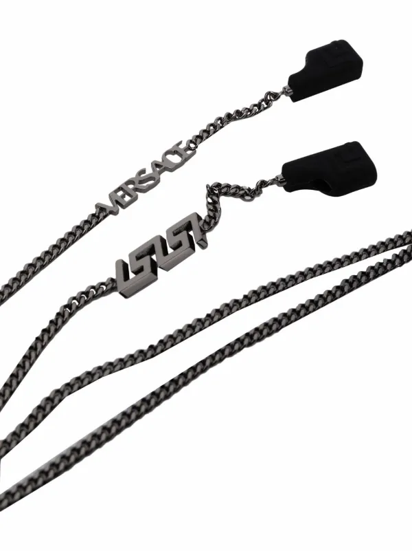 Versace グレカ ワイヤレス ヘッドホン ストラップ 通販 - FARFETCH