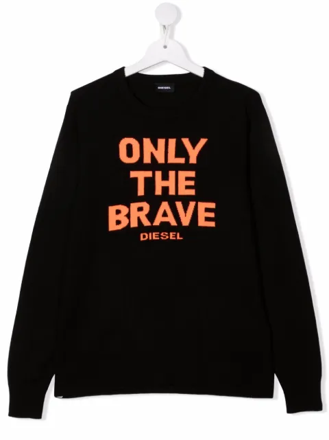 Diesel Kids كنزة بحياكة Only The Brave