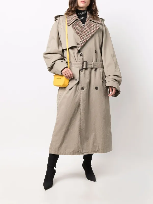 Balenciaga Reversible Trench Coat - Farfetch