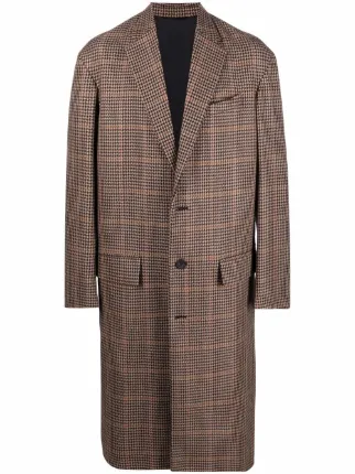 Balenciaga バレンシアガ チェック コート - FARFETCH