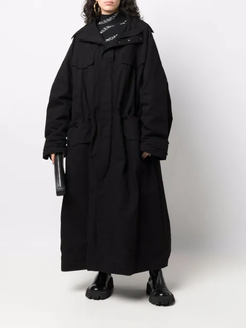 maxi parka coat
