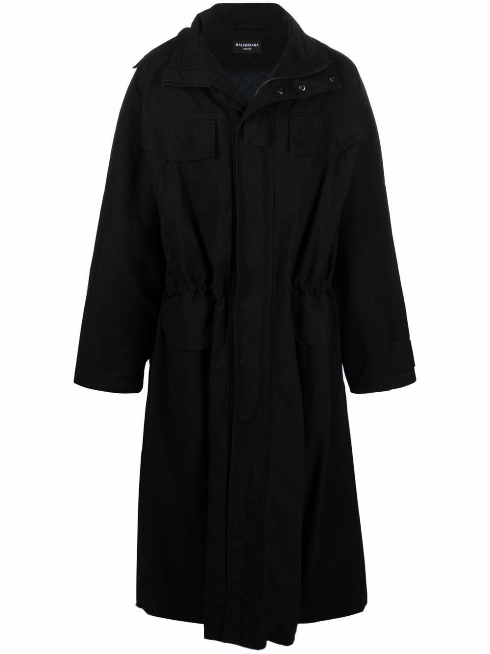 Balenciaga Maxi Evening Parka Coat - Farfetch