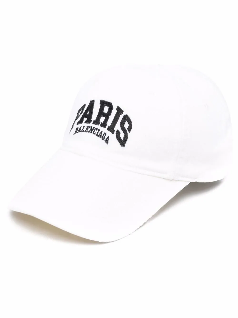 

Balenciaga gorra con bordado Paris - Blanco