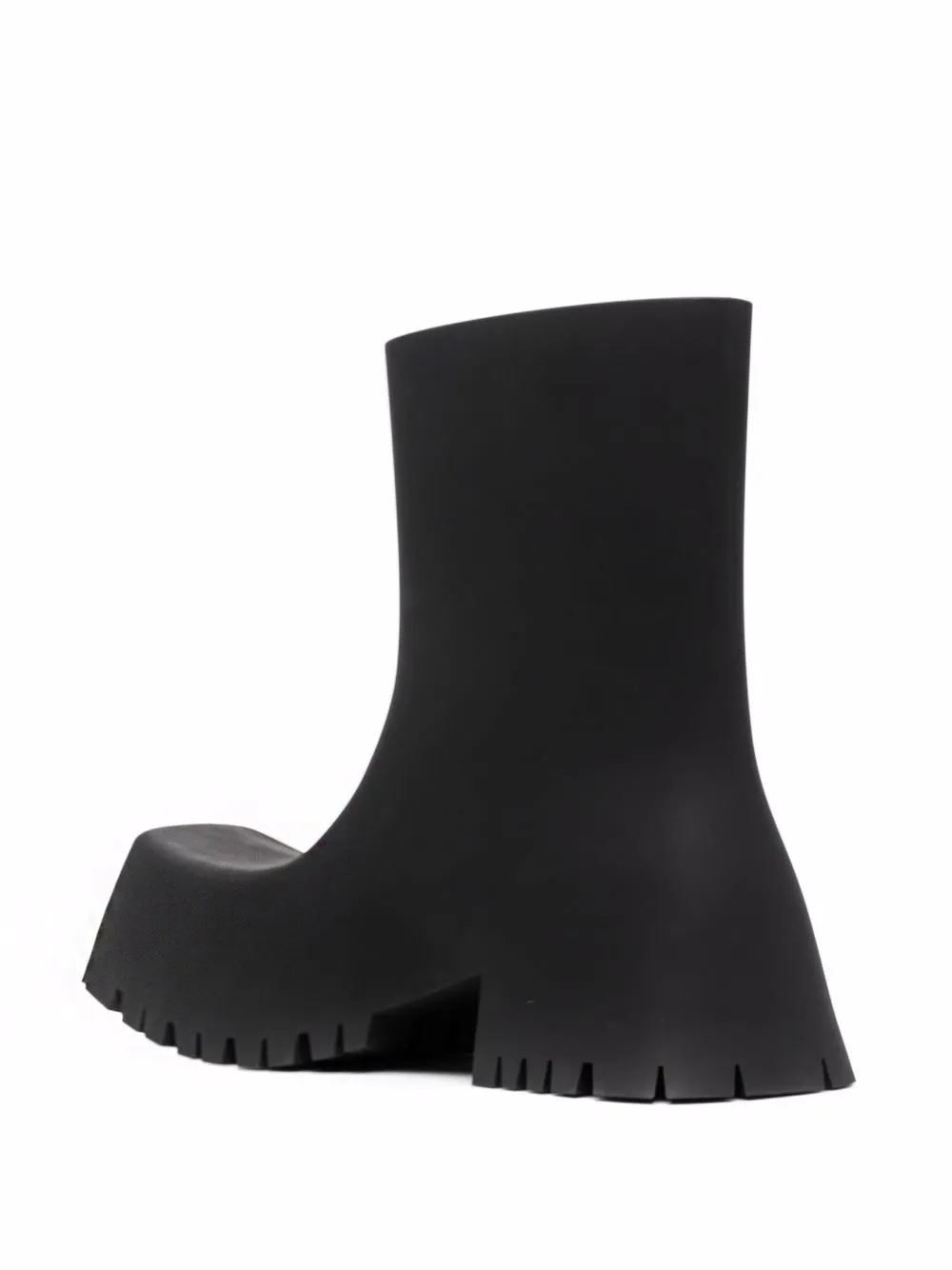 Balenciaga Trooper Rubber Low Boots - Farfetch